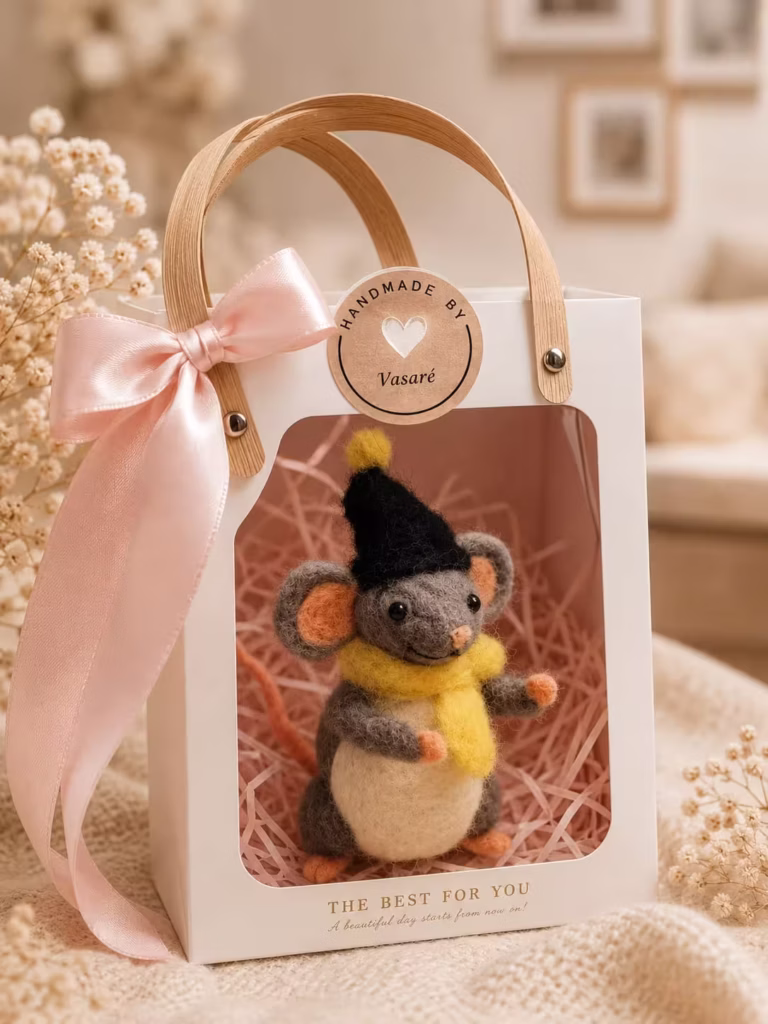 woolen-mouse-keychain
