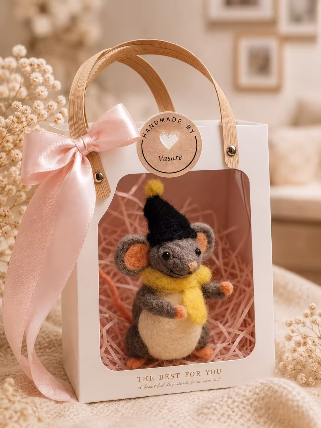 woolen-mouse-keychain